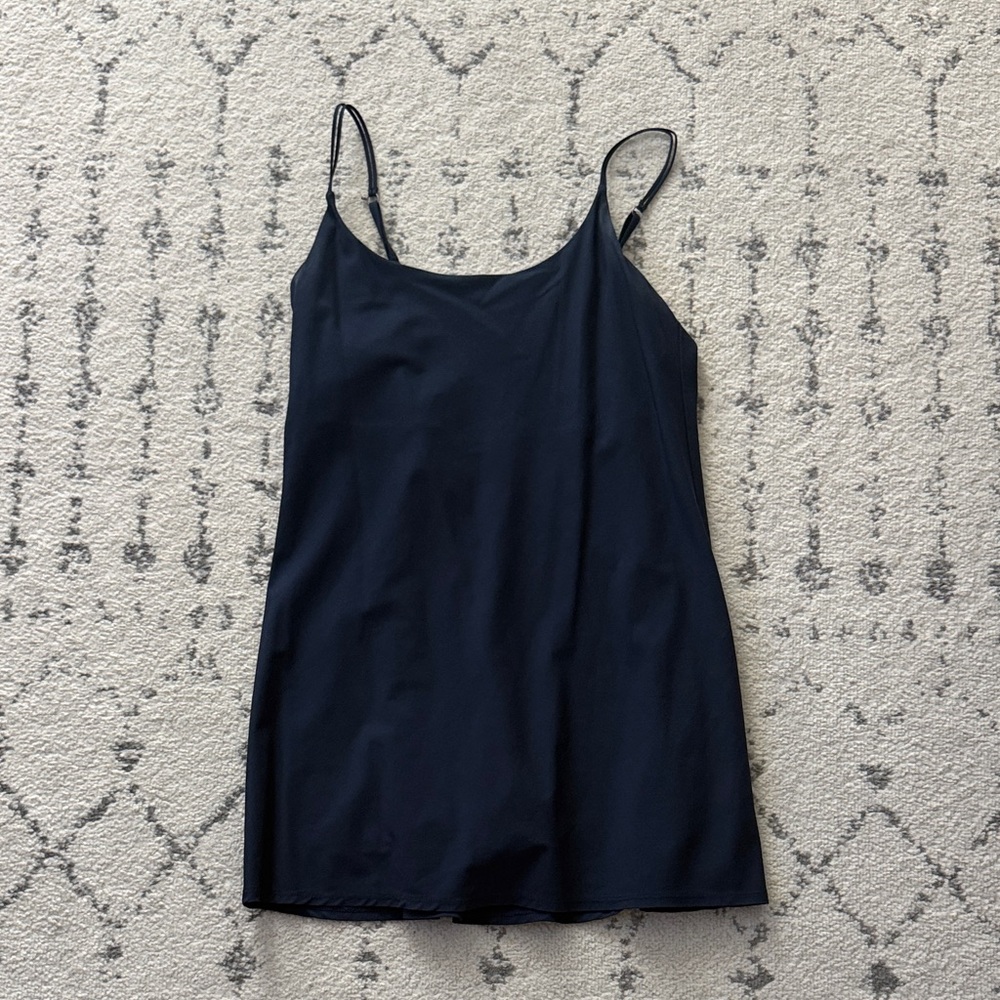 Abercrombie & Fitch Navy Athletic Dress with Thin Straps